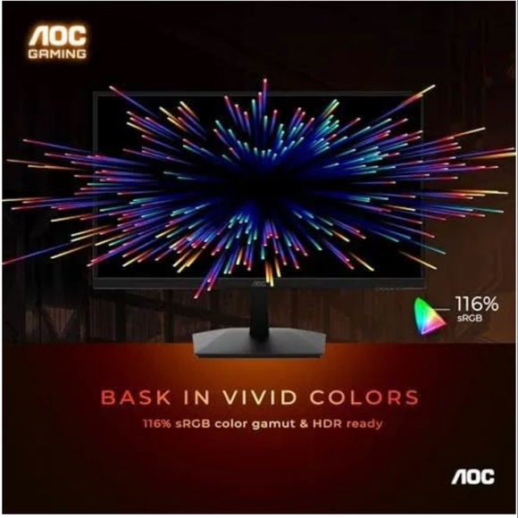 AOC GAMING MONITOR 180HZ  24G15N - Picture 7 of 9